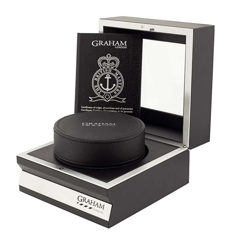 Graham Chronofighter Oversize GMT - Steel 2OVGS.B26A